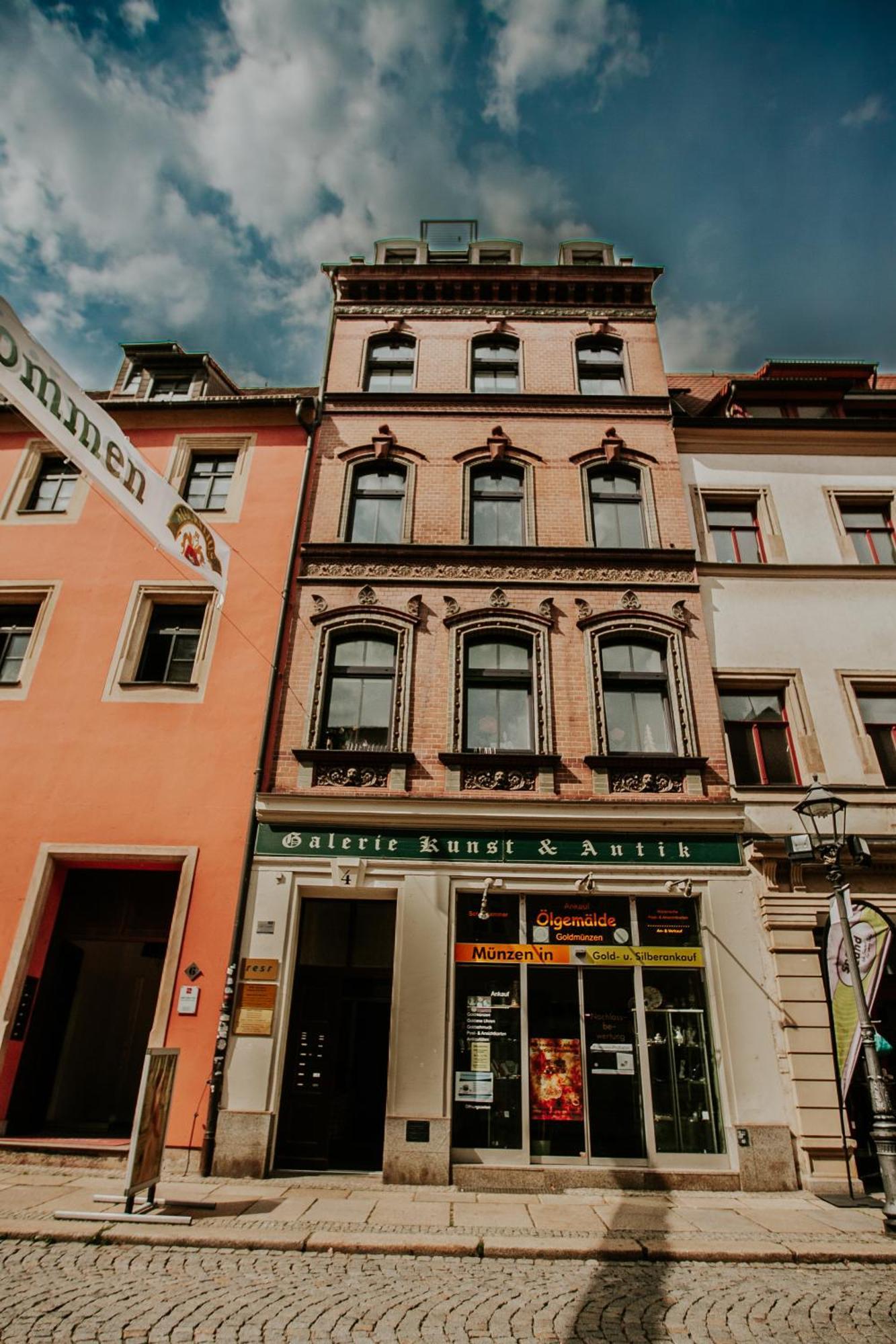 Traumhaftes Apartment Am Dom Mit Grosser Dachterrasse Цвикау Екстериор снимка