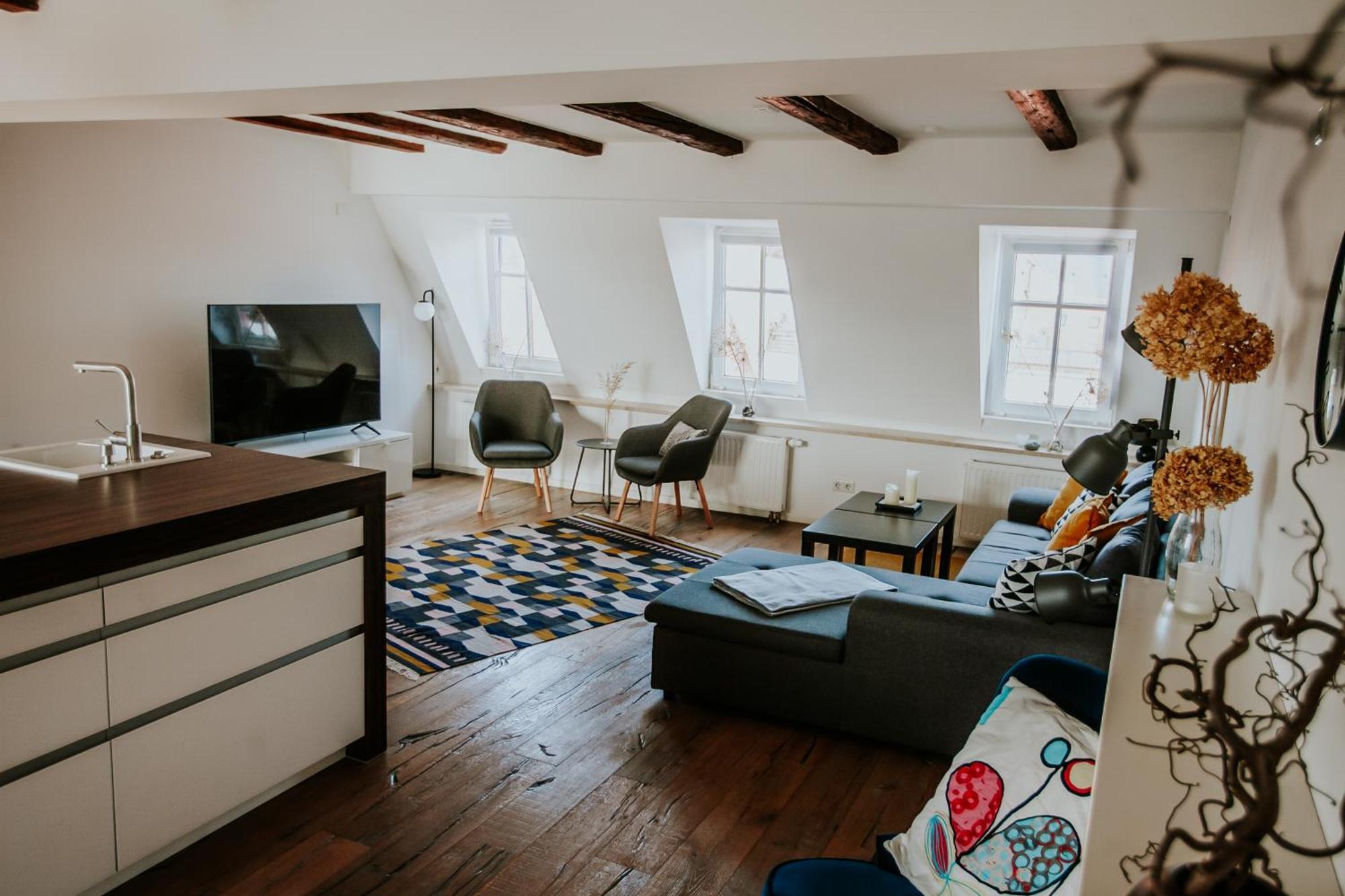 Traumhaftes Apartment Am Dom Mit Grosser Dachterrasse Цвикау Екстериор снимка