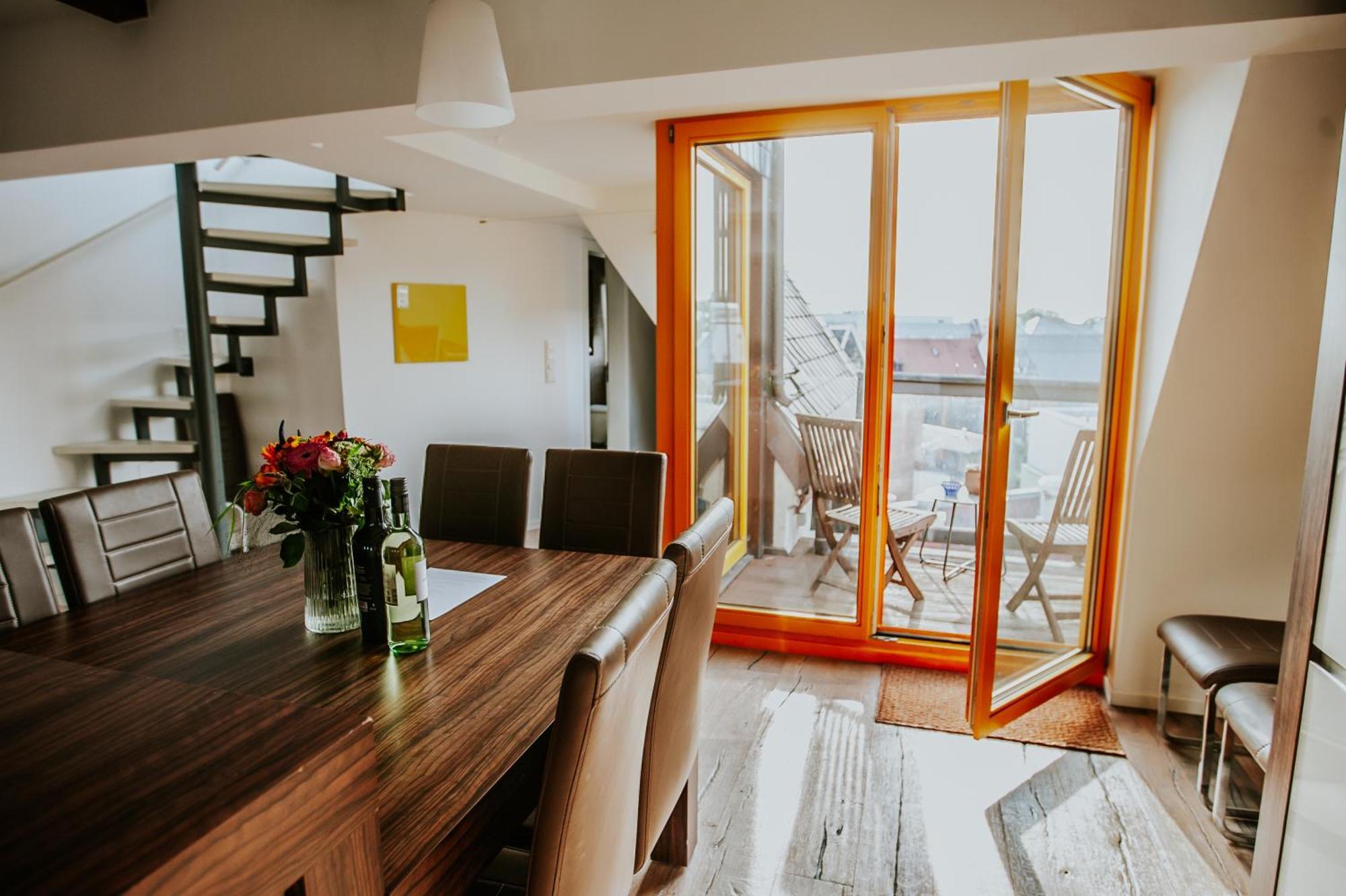 Traumhaftes Apartment Am Dom Mit Grosser Dachterrasse Цвикау Екстериор снимка